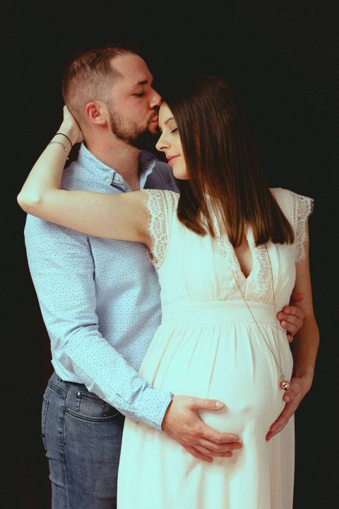 Photo de grossesse de Audrey et Mathieu à Douai - Nord de France