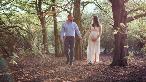 Photo de grossesse de Audrey et Mathieu à Douai - Nord de France